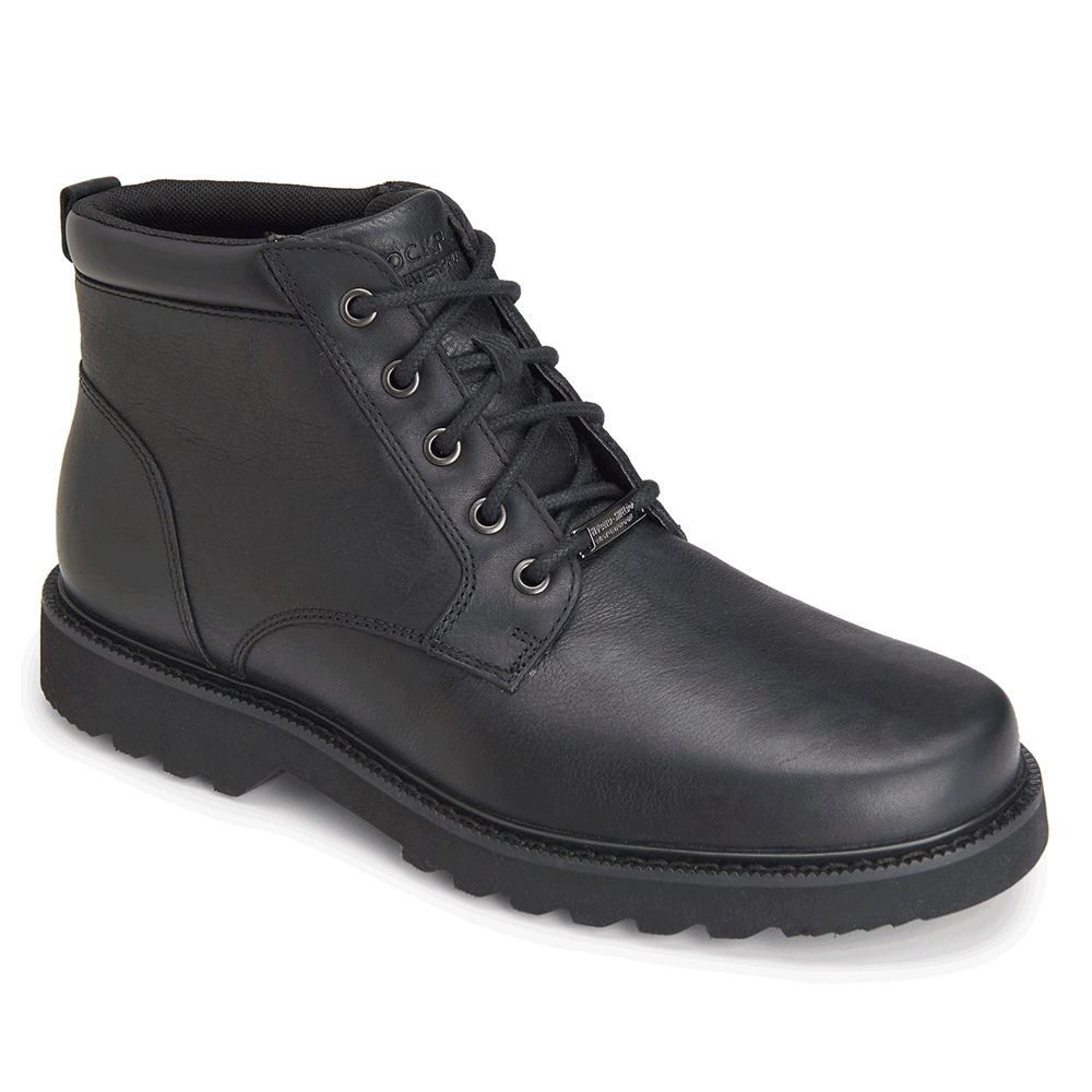 Botas Rockport Hombre Mexico - Northfield Waterproof Plain Toe Negros - DALYO2096